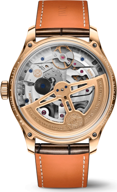 IWC,Portugieser 44.40mm,44.40mm,Armor Gold,White,Automatic,Moonphase,Perpetual Calendar,Month,Date,168hours,In-house Caliber,IW503701