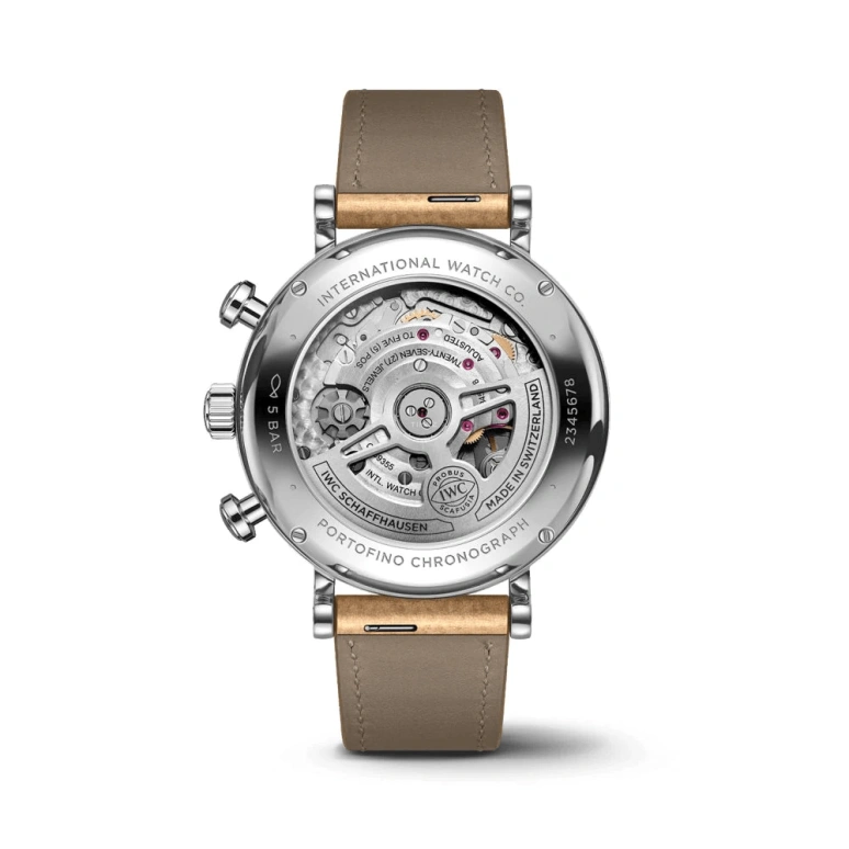 IWC,Portofino 39mm,39mm,Stainless Steel,Silver,Automatic,Chronograph,46hours,IW391502