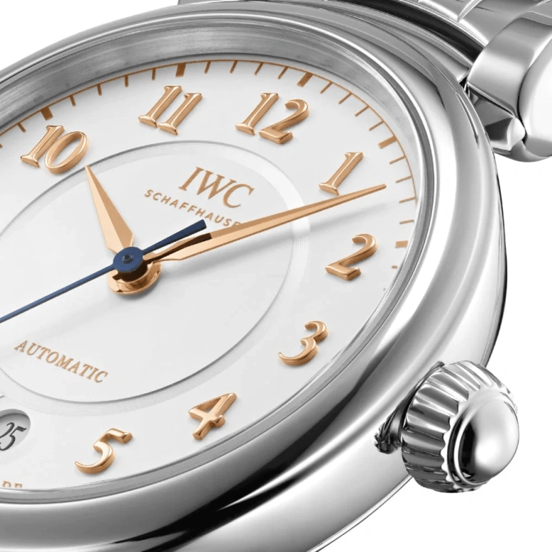 IWC,Da Vinci 36mm,36mm,Stainless Steel,Silver,Automatic,Date,Anti-magnetic,IW458307