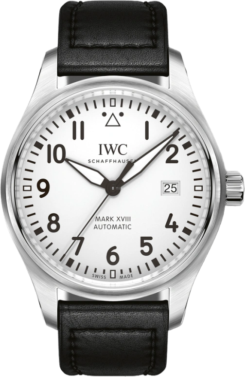 IWC,Pilot 40mm,40mm,Stainless Steel,Silver,Automatic,Date,Anti-magnetic,IW327012