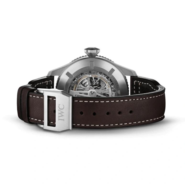 IWC,Pilot 46mm,46mm,Stainless Steel,Blue,Automatic,Day,World Time,IW395503