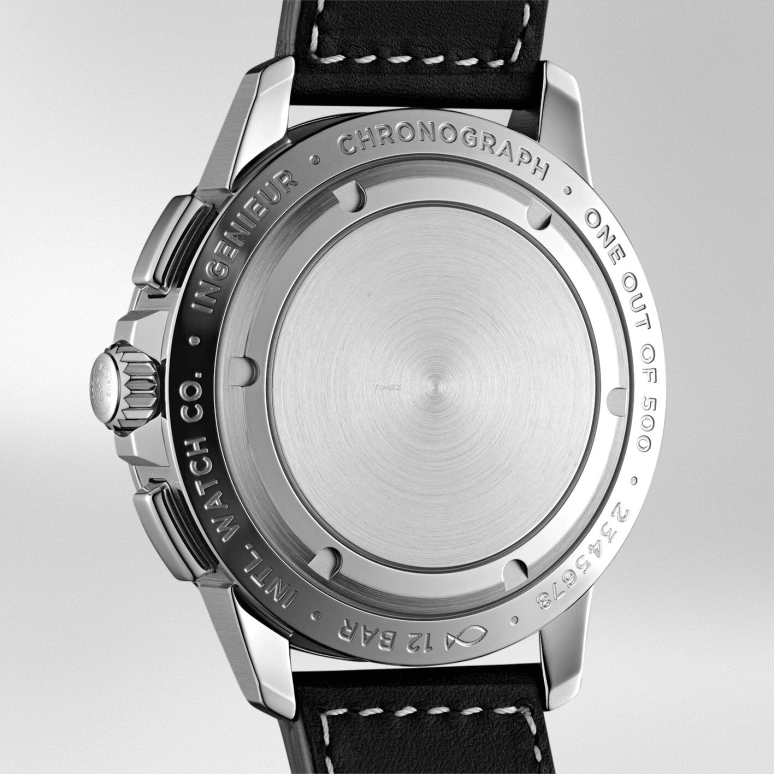 IWC,Ingenieur 44mm,44mm,Titanium,Black,Automatic,Chronograph,Day,Anti-magnetic,IW380901