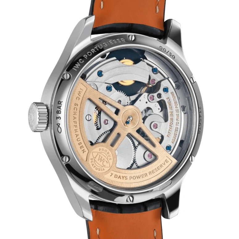 IWC,Portugieser 45mm,45mm,Platinum,Silver White,Automatic,Moonphase,Perpetual Calendar,Month,Date,168hours,In-house Caliber,IW504505
