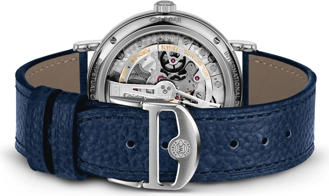 IWC,Portofino 40mm,40mm,Stainless Steel,White,Automatic,Moonphase,Perpetual Calendar,Leap Year,Annual Calendar,60hours,In-house Caliber,IW344601