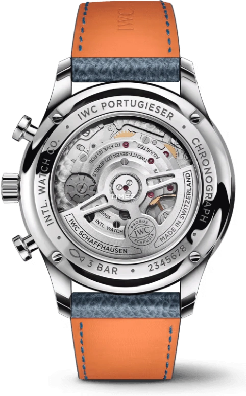 IWC,Portugieser 41mm,41mm,White Gold,Blue,Automatic,Chronograph,Sapphire,Crystal Glass,IW371626