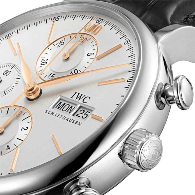 IWC,Portofino 42mm,42mm,Stainless Steel,Silver,Automatic,Chronograph,Date,Day,IW391031