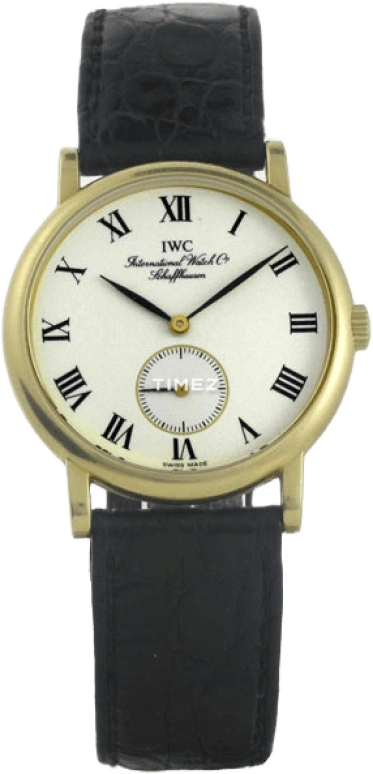 IWC,Portofino 33mm,33mm,Yellow Gold,White,Handwound,IW253400