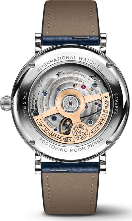 IWC,Portofino 37.10mm,37.10mm,Stainless Steel,Silver,Automatic,Moonphase,In-house Caliber,IW459601