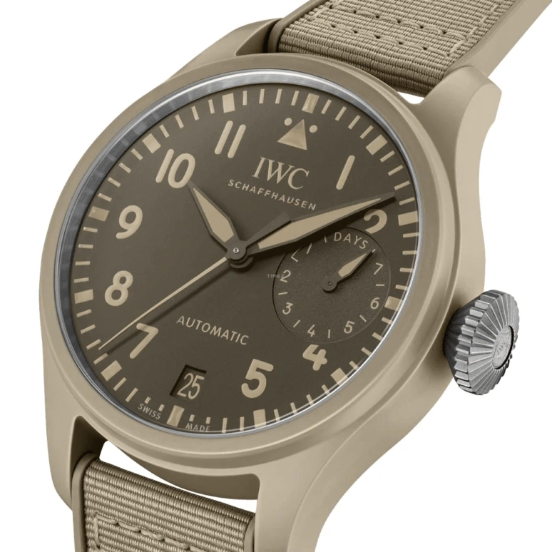 IWC,Big Pilot 46.20mm,46.20mm,Titanium,Ceramic,Grey,Automatic,Date,Power Reserve Indicator,IW506003