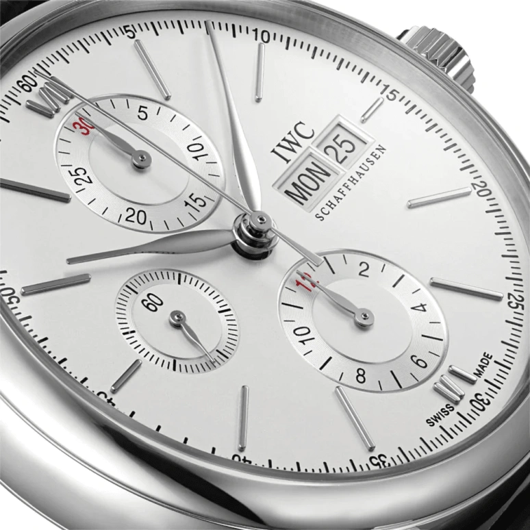 IWC,Portofino 42mm,42mm,Stainless Steel,Silver,Automatic,Chronograph,Date,Day,IW391027
