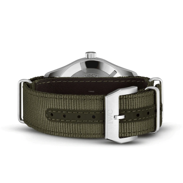 IWC,Pilot 39mm,39mm,Stainless Steel,Black,Automatic,Date,Anti-magnetic,IW326801