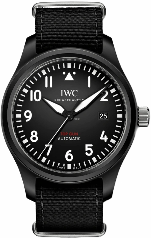 IWC,Pilot 41mm,41mm,Titanium,Ceramic,Black,Automatic,Date,Anti-magnetic,IW326901