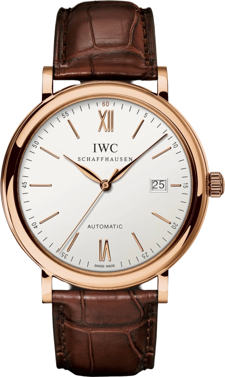 IWC,Portofino 40mm,40mm,Red Gold,Silver,Automatic,Date,Anti-magnetic,IW356504