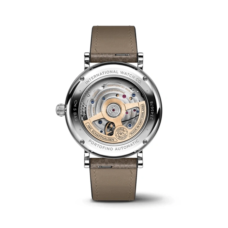 IWC,Portofino 37mm,37mm,Stainless Steel,Grey,Automatic,Day,120hours,IW458603