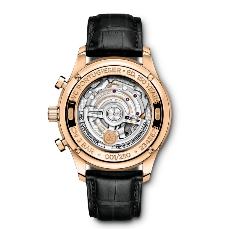 IWC,Portugieser 41mm,41mm,Red Gold,White,Automatic,Chronograph,46hours,IW371603