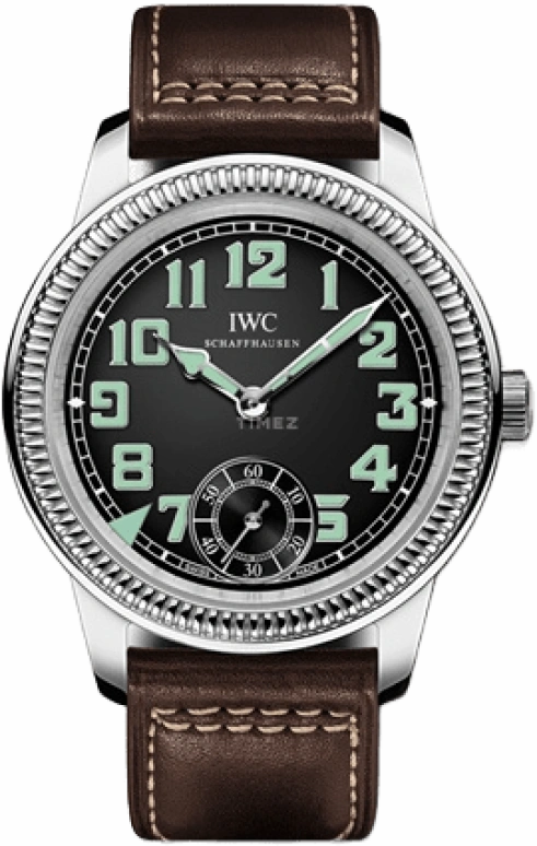 IWC,Vintage 44mm,44mm,Stainless Steel,Black,Handwound,Anti-magnetic,46hours,IW325401