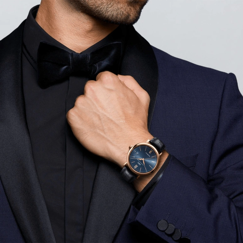 IWC,Portofino 40mm,40mm,Red Gold,Blue,Automatic,Date,Anti-magnetic,IW356522