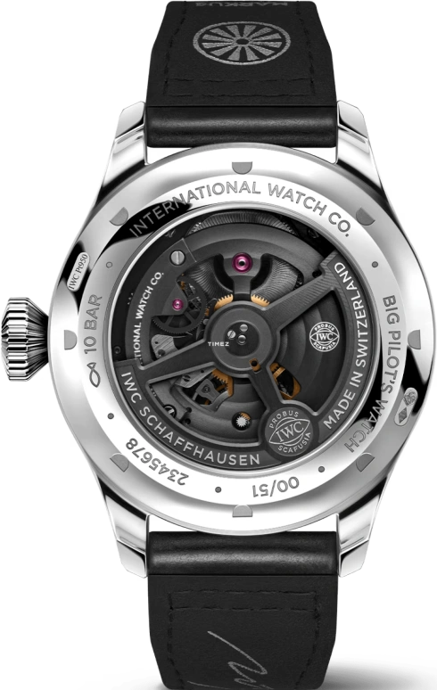IWC,Pilot 43mm,43mm,Platinum,Black,Automatic,Tourbillon,80hours,IW329901
