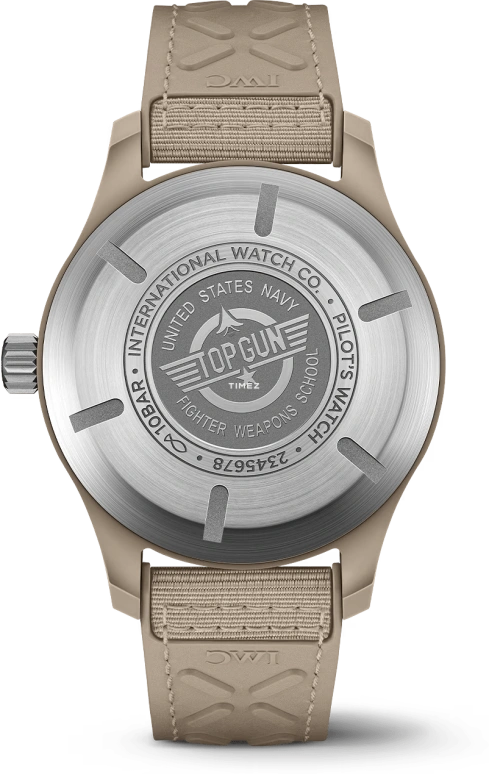 IWC,Pilot 41mm,41mm,Ceramic,Brown,Automatic,Day,120hours,IW328106
