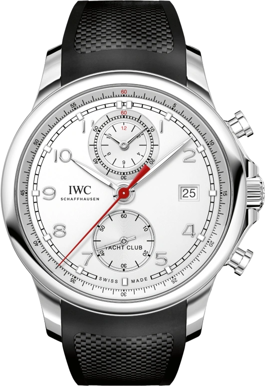 IWC,Portugieser 43.50mm,43.50mm,Stainless Steel,Silver,Automatic,Chronograph,Date,Flyback,Anti-magnetic,68hours,In-house Caliber,IW390502