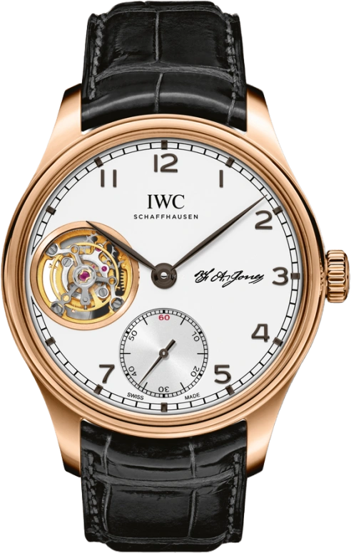 IWC,Portugieser 43mm,43mm,Red Gold,Silver,Handwound,Tourbillon,54hours,IW546306