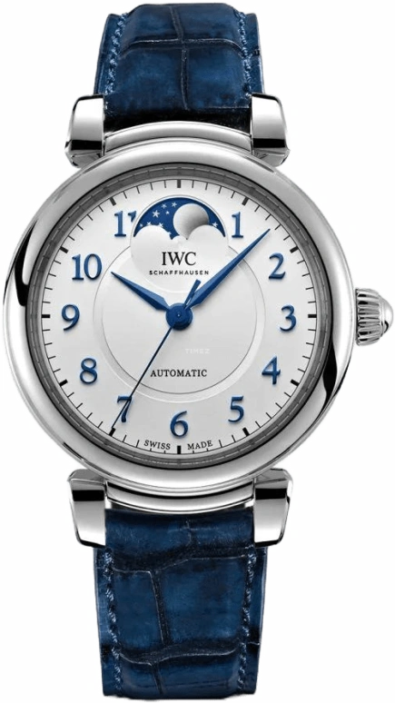 IWC,Da Vinci 36mm,36mm,Stainless Steel,Silver,Automatic,Moonphase,42hours,IW459306
