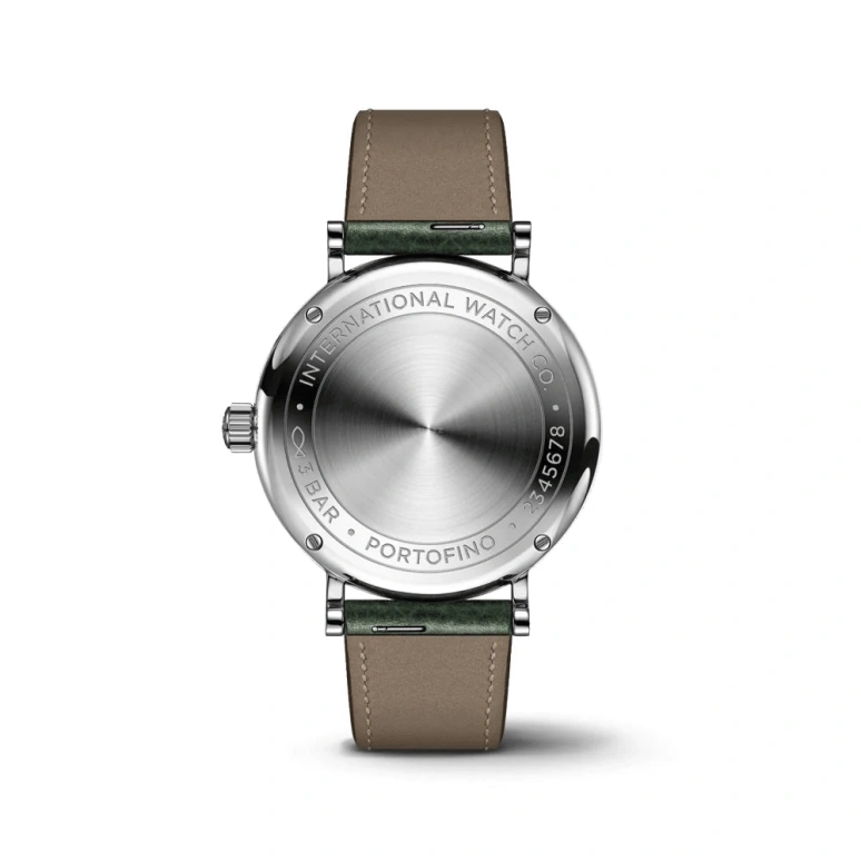 IWC,Portofino 34mm,34mm,Stainless Steel,Green,Automatic,42hours,In-house Caliber,IW357412