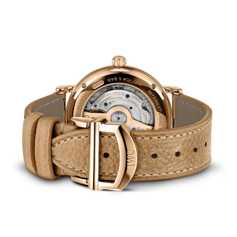 IWC,Portofino 37mm,37mm,Red Gold,Silver,Automatic,Day,120hours,IW458606
