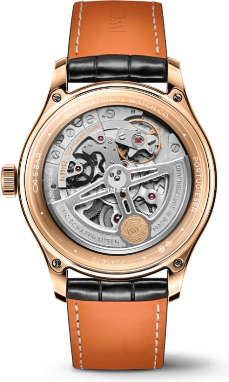 IWC,Portugieser 40.40mm,40.40mm,Red Gold,Black,Automatic,60hours,In-house Caliber,IW358401