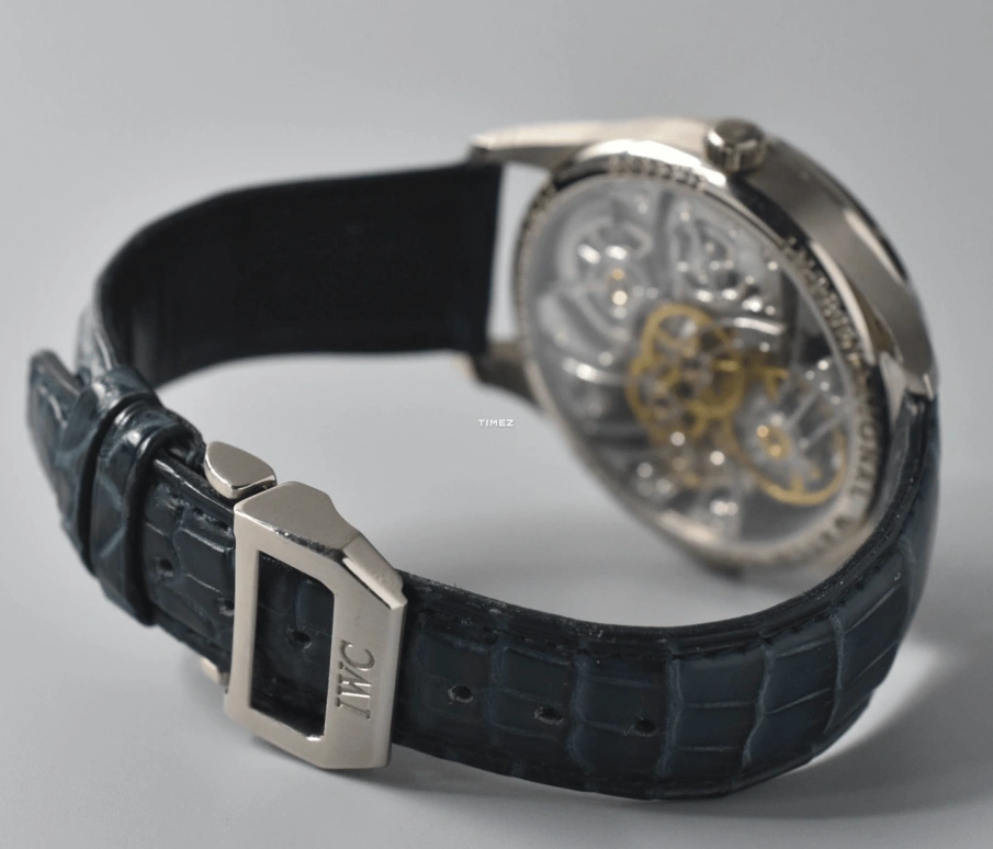 IWC,Portugieser 43mm,43mm,White Gold,Skeleton,Silver,Handwound,Minute Repeater,In-house Caliber,IW524101