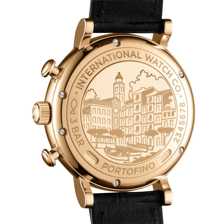 IWC,Portofino 42mm,42mm,Red Gold,Blue,Automatic,Chronograph,Date,Day,IW391035