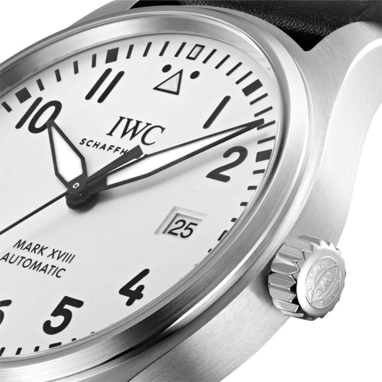 IWC,Pilot 40mm,40mm,Stainless Steel,Silver,Automatic,Date,Anti-magnetic,IW327012