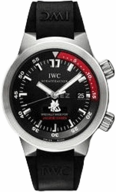 IWC,GST Aquatimer 42mm,42mm,Stainless Steel,Black,Automatic,Day,Anti-magnetic,IW354808