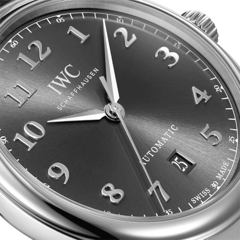 IWC,Da Vinci 40mm,40mm,Stainless Steel,Grey,Automatic,Date,Anti-magnetic,IW356602