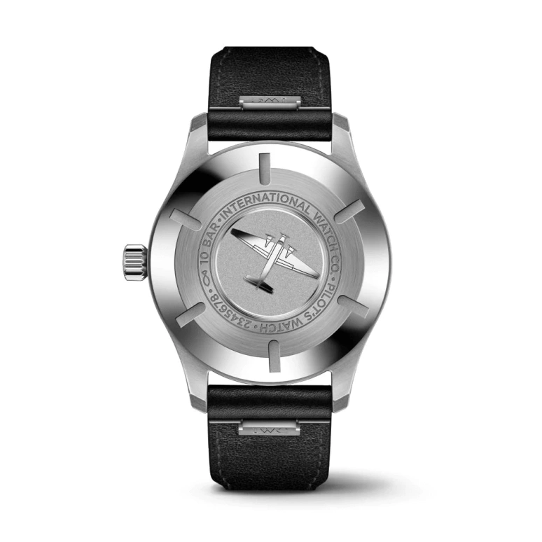 IWC,Pilot 40mm,40mm,Stainless Steel,Luminous,Blue,Black,Automatic,120hours,In-house Caliber,IW328201
