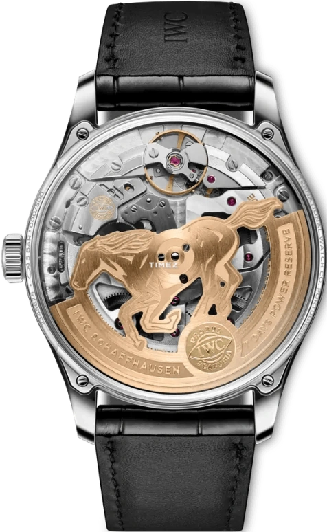 IWC,Portugieser 42.40mm,42.40mm,Stainless Steel,Burgundy,Automatic,Day,Power Reserve Indicator,IW501709