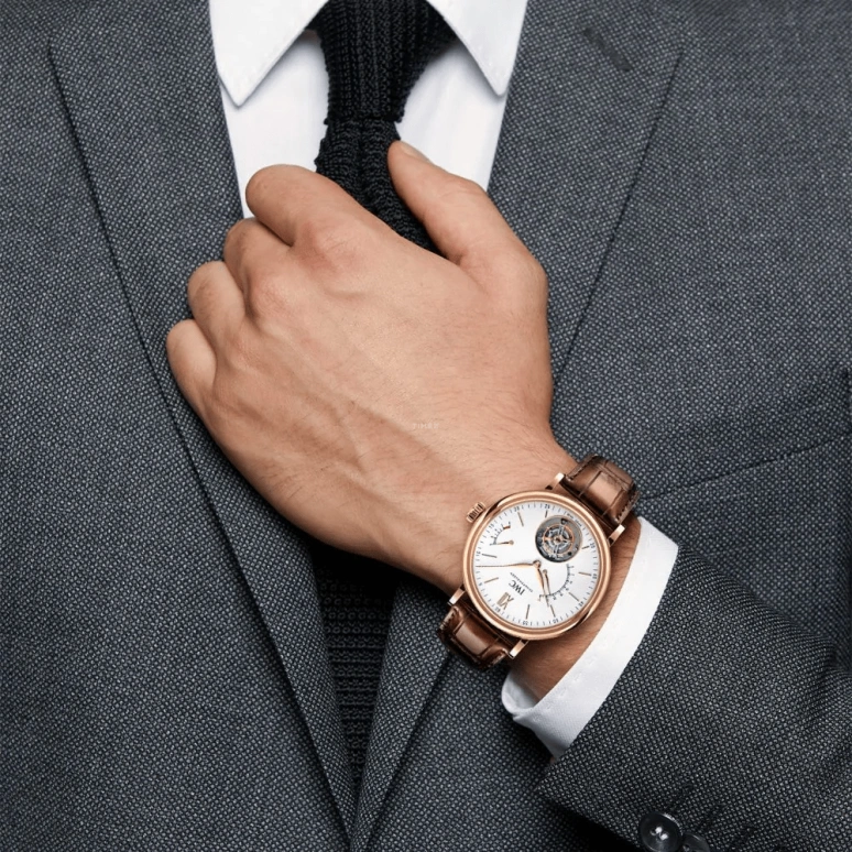 IWC,Portofino 45mm,45mm,Red Gold,Silver,Handwound,Date,Power Reserve Indicator,Tourbillon Escapement,Flyback,192hours,In-house Caliber,IW516501