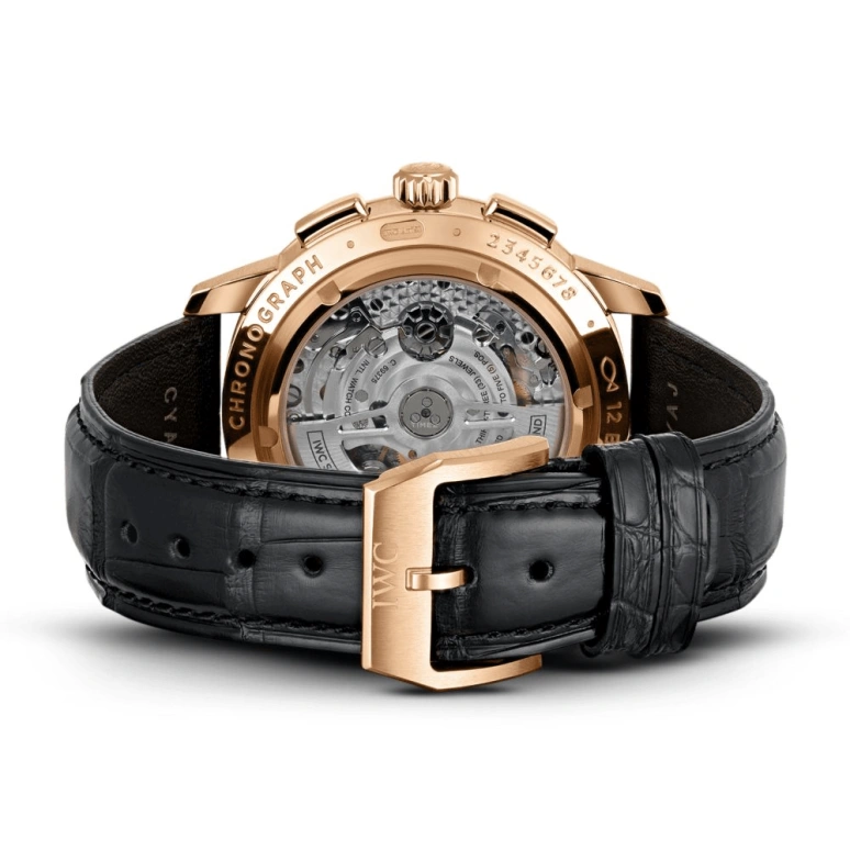 IWC,Ingenieur 42mm,42mm,Red Gold,Grey,Automatic,Chronograph,Date,Column Wheel,IW380803