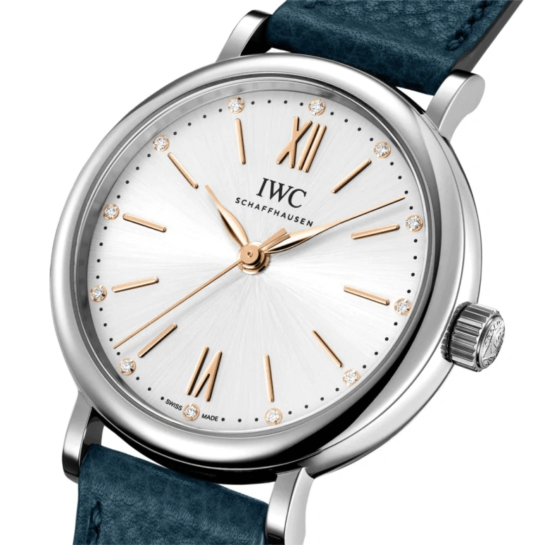IWC,Portofino 34mm,34mm,Stainless Steel,Silver,Automatic,42hours,In-house Caliber,IW357411