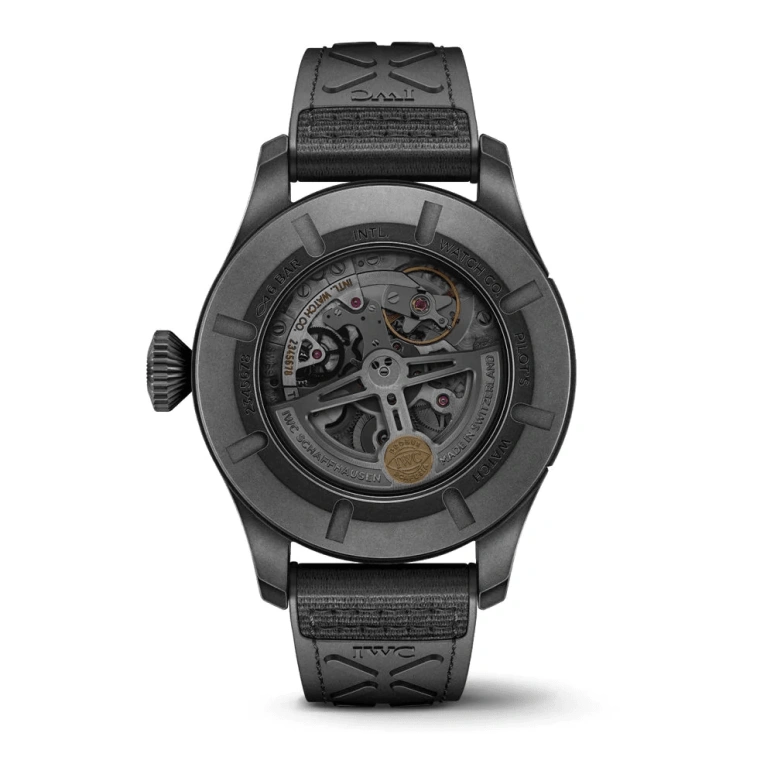 IWC,Pilot 46mm,46mm,Ceratanium,Black,Automatic,Day,World Time,Zhang RuoYun,IW395505