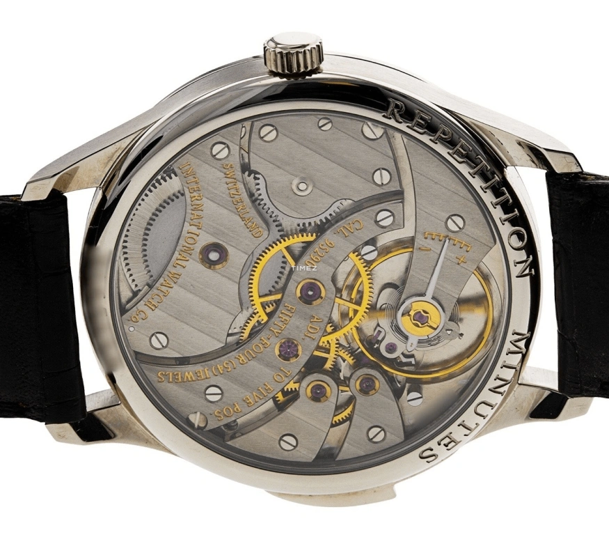 IWC,Portugieser 42mm,42mm,White Gold,Silver,Handwound,Minute Repeater,43hours,IW524007