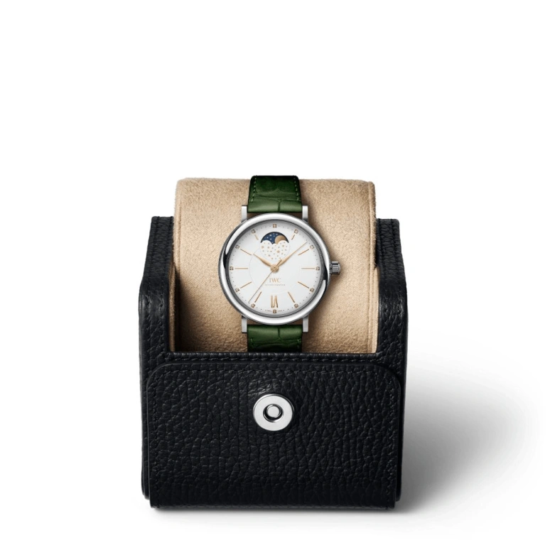 IWC,Portofino 37mm,37mm,Stainless Steel,White,Automatic,Moonphase,Day,IW459013