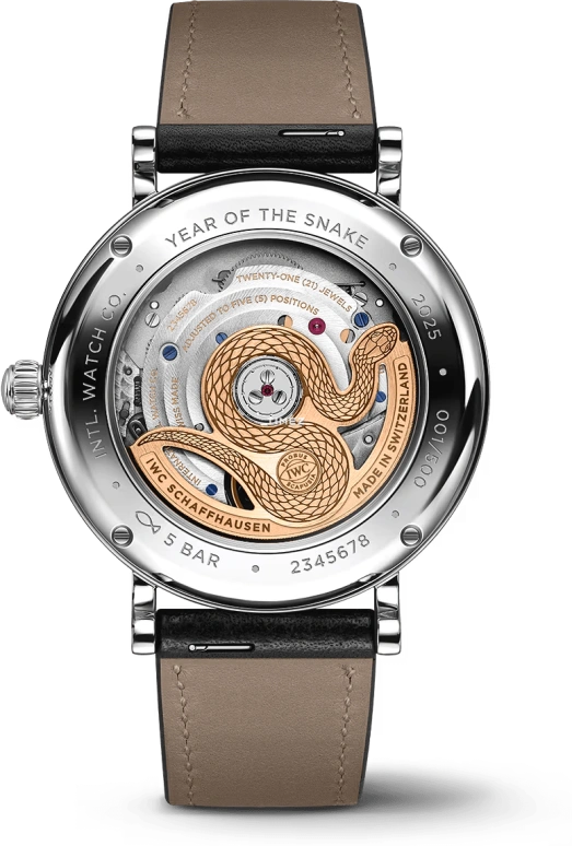 IWC,Portofino 37.10mm,37.10mm,Stainless Steel,Wine Red,Automatic,Moonphase,In-house Caliber,snake,IW459604