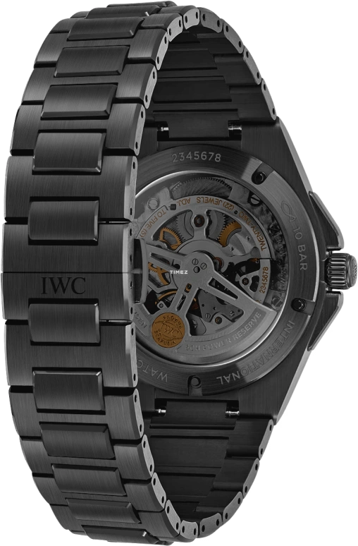 IWC,Ingenieur 42mm,42mm,Ceramic,Black,Automatic,Day,60hours,IW338903