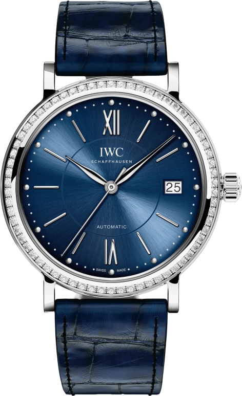 IWC,Portofino 37mm,37mm,Stainless Steel,Blue,Automatic,Date,Anti-magnetic,IW458111