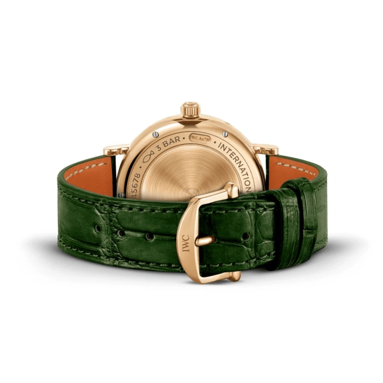IWC,Portofino 37mm,37mm,Red Gold,Silver,Automatic,Moonphase,42hours,IW459014