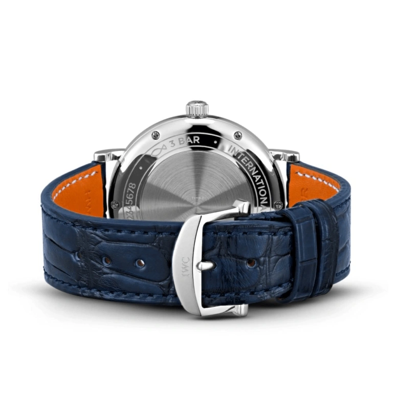 IWC,Portofino 37mm,37mm,Stainless Steel,Blue,Automatic,Date,Anti-magnetic,IW458111