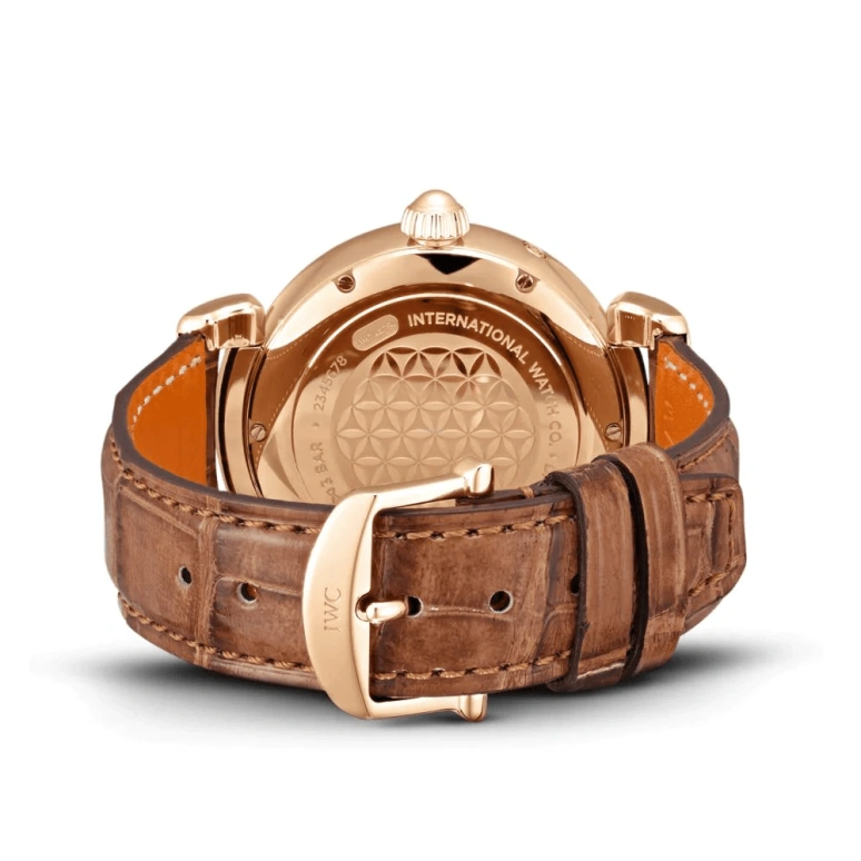 IWC,Da Vinci 36mm,36mm,Red Gold,Silver,Automatic,Moonphase,42hours,IW459308