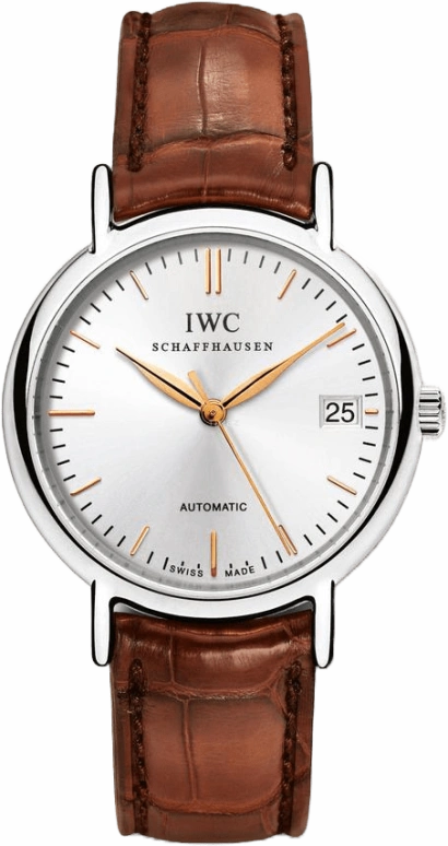 IWC,Portofino 34mm,34mm,Stainless Steel,Silver,Automatic,Day,42hours,IW356404