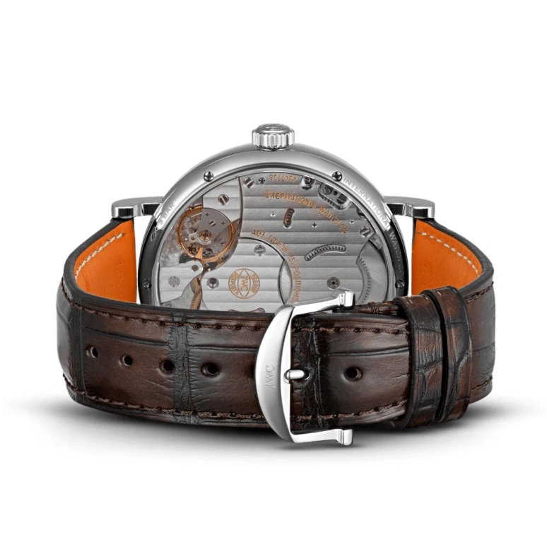 IWC,Portofino 45mm,45mm,Stainless Steel,Silver,Handwound,Moonphase,Date,Power Reserve Indicator,IW516401